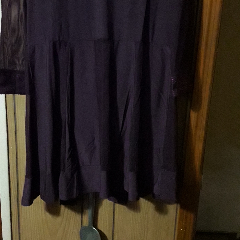 Brand new plum three piece pants suit soft materia - Picture 7 of 8